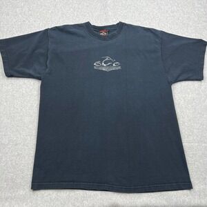 Orange County Choppers Shirt Men's XL Black Crew Y2K Biker Motorcycle New York
